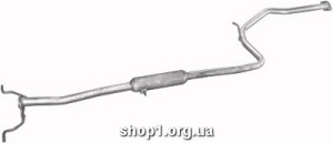 47.07 Резонатор (середній глушник) для Kia Pride Combi 98- 1.3i