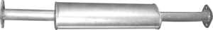 tłumik środkowy / central silencer
