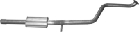 tłumik środkowy / central silencer