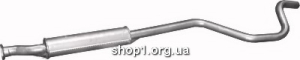 53.04 Резонатор (середній глушник) для Land Rover Freelander 1.8i -16V 08/00-09/06