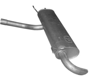 tłumik końcowy / rear silencer