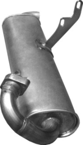 tłumik końcowy / rear silencer