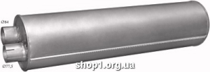 61.07 Глушник для DAF LF FA45 130; FA45 150; FA45 170 Baffle Size: 252mm ; Length: 990mm