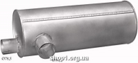 61.08 Глушник для DAF 45 600/1000 MAK 4551 silnik 301/302 -06/96  Baffle Size: 252mm ; Length: 670mm