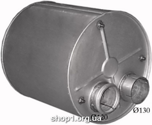 61.17 Глушник для DAF FX95 Baffle Size: 518mm ; Length: 533mm