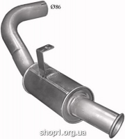 61.19 Глушник для DAF 45; 55  Baffle Size: 152mm ; Length: 335mm