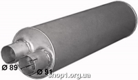 61.27 Глушник для DAF 45/55  Baffle Size: 252mm ; Length: 980mm