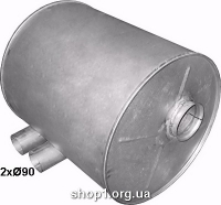 61.30 Глушник для DAF SB3000 WS 242/268/315  Baffle Size: 518mm ; Length: 593mm