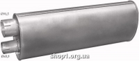 68.18 Глушник для MAN 8.153 05/87-  Baffle Size: 180mm x 277mm ; Length: 750mm