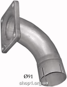 68.26 Труба глушника прийомна для MAN F2000 18/19 T 13/94- 4X2 F
