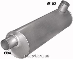 68.45 Глушник для Man BUS UEL 242 Length: 920mm