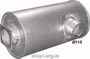 68.47 Глушник для Man BUS UEL 242 , UEL 272 , UEL 292 , P599 , SL 202 , SG 292 Baffle Size: 246mm x 297mm ; Length: 580mm
