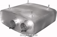 68.48 Глушник для MAN 322/352/402/422/462 FRH  Baffle Size: 293mm x 708mm ; Length: 695mm