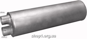 69.03 Глушник для Mercedes SK, 1424 1831L Baffle Size: 297mm ; Length: 1150mm