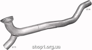 69.52 Труба глушника прийомна для Mercedes LK 6-9t, 11-15t,