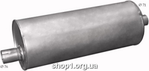 69.56 Глушник для Mercedes 1938I Baffle Size: 281mm ; Length: 745mm