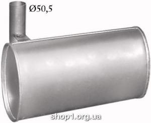 69.72 Глушник для Mercedes Unimog Baffle Size: 120mm x 230mm ; Length: 450mm