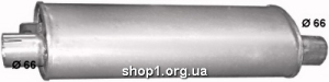 69.98 Глушник для Mercedes Unimog Baffle Size: 120mm x 230mm ; Length: 535mm