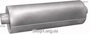 71.02 Глушник для SCANIA G92 P92 R92 T92 Baffle Size: 297mm ; Length: 900mm