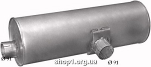 75.07 Глушник для VOLVO F406-408 F609-616 FL608-619 Baffle Size: 246mm ; Length: 770mm